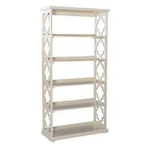 powell turner bookcase, antique white,