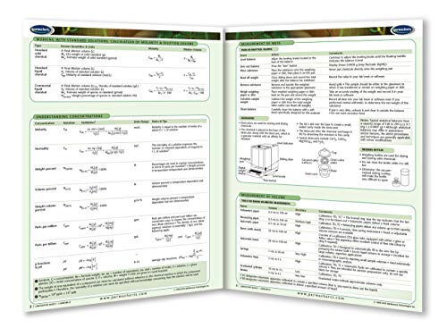 Permacharts Laboratory Basics Guide - Science Quick Reference Guide