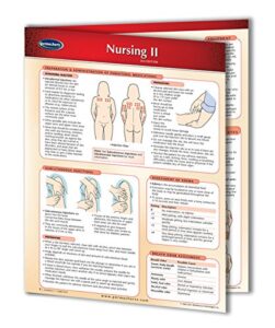 nursing ii guide - medical quick reference guide by permacharts