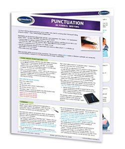 permacharts punctuation in formal writing guide - quick reference guide