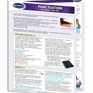 Permacharts Punctuation in Formal Writing Guide - Quick Reference Guide