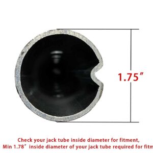 LIBRA Jack Drop Leg Foot Pad for 2" Standard Trailer Camper Jacks -26026