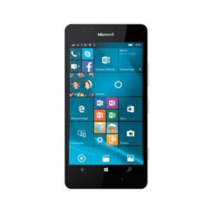 microsoft lumia 950 windows 10 smartphone 32gb gsm unlocked - white