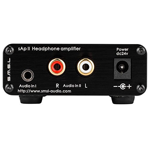 SMSL Audio Sap-II PRO Black Headphone Amplifier, Black