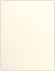 luxpaper 8.5" x 11" cardstock | letter size | champagne metallic | 105lb. cover (192lb. text) | 50 qty