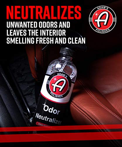 Adam's Elite Interior 6 Pack - Includes 6 Iconic Interior Car Cleaning Products for Total Interior Car Detailing | Accessories, Leather Car Seat Cleaner, Carpet Upholstery, Dash, Vinyl, Air Freshener