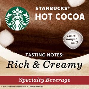 Starbucks Hot Cocoa K-Cup Coffee Pods — Hot Cocoa for Keurig Brewers — 1 box (10 pods)