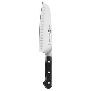 zwilling pro 7-inch hollow edge santoku knife