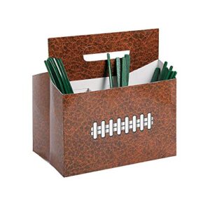 football utensil caddy (3 pockets) party supplies