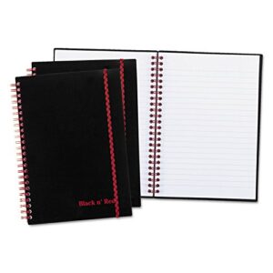 twinwire semi rigid notebook plus pack, legal, 8 1/4 x 5 7/8, 70 sheets, 3/pk