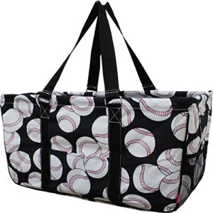 NGIL Utility Tote Bag (Baseball-black)
