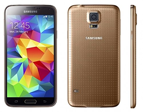 Samsung Galaxy S5 SM-G900A 16GB 4G LTE GSM AT&T Unlocked Android Smartphone, (Gold)