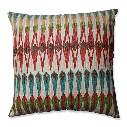 Pillow Perfect Acela Adobe 16.5-Inch Throw Pillow,Multicolored