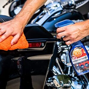 303 Speed Detailer - For All Exterior Automotive Surfaces - Instantly Shines And Protects Paint - Cleans Between Washes - UV Protection, 16 fl. oz. (30216CSR) Packaging May Vary