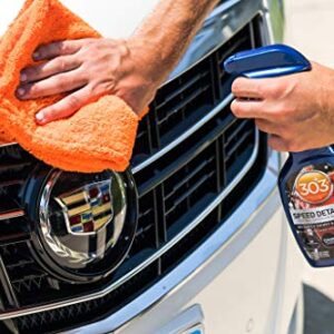 303 Speed Detailer - For All Exterior Automotive Surfaces - Instantly Shines And Protects Paint - Cleans Between Washes - UV Protection, 16 fl. oz. (30216CSR) Packaging May Vary