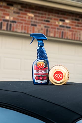 303 Tonneau Cover and Convertible Top Cleaner - Vinyl and Fabric Top Cleaner - Ultimate Cleaning Power - Helps Remove Tough Stains - Rinses Residue Free - 16 fl. oz. (30571CSR) Packaging May Vary