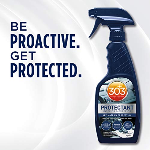 303 Automotive Protectant - Provides Superior UV Protection, Helps Prevent Fading and Cracking, Repels Dust, Lint, and Staining, Restores Lost Color and Luster, 16oz (30382CSR) Packaging May Vary