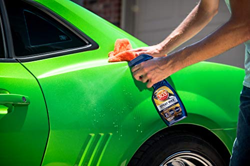 303 Spray Wax - Quick And Easy Spray On Wax - Lasts Up To 90 Days - Use On Wet Or Dry Surfaces - Natural And Synthetic Protection - Carnauba Wax Formulation, 16 fl. oz. (30217CSR) Packaging May Vary