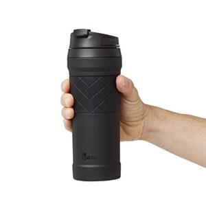 Bubba HERO Elite Vacuum-Insulated Stainless Steel Travel Mug with TasteGuard, 16 oz, Black