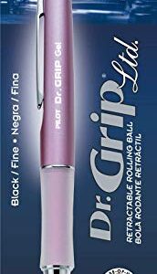 PILOT Dr. Grip Limited Refillable & Retractable Gel Ink Rolling Ball Pen, Fine Point (Assorted)