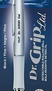 PILOT Dr. Grip Limited Refillable & Retractable Gel Ink Rolling Ball Pen, Fine Point (Assorted)