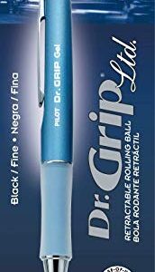PILOT Dr. Grip Limited Refillable & Retractable Gel Ink Rolling Ball Pen, Fine Point (Assorted)