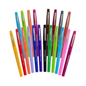 paper mate flair porous point pens, medium point, assorted colors