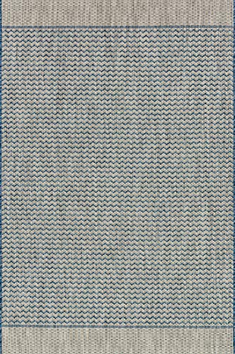 Loloi Isle Collection IE-03 Grey/Blue 5'-3" x 7'-7" Area Rug