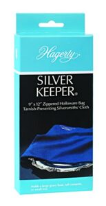 hagerty silver keeper 9 x 12 sterling storage bag / holder prevents tarnish!