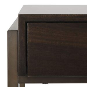 Safavieh Couture Collection Genevieve Smoked Eucalyptus 3-Drawer Writing Desk