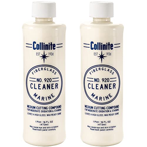 Collinite No. 920 Fiberglass Marine Cleaner, 16 Fl Oz - 2 Pack