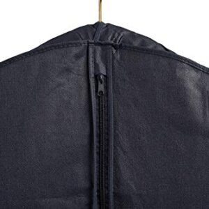 Tuva Breathable Fur Coat & Suit/Dress Garment Bag, 60" Black, with Handles Tuva Inc.