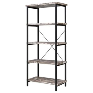 Coaster Furniture Bookcase Salvaged Cabin and Black 801552