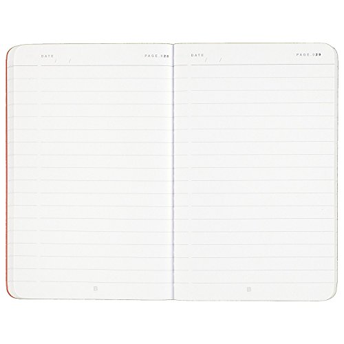 Black n' Red Notebook, Durable Flex Cover, Premium Optik Paper, Scribzee App Compatible, Environmentally Friendly, Secure Casebound Binding, 8-1/4" x 5-3/4", 71 Double-Sided Ruled Sheets, 1 Count (400065000)