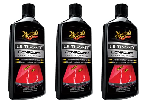 MEGUIAR'S G17216 Ultimate Compound - 15.2 oz. (3 Pack)