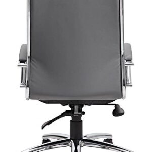 Boss Office Products CaressoftPlus Executive Chair, Grey