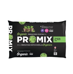 premier horticulture 1016041rgce organic pro seed starting mix, 16 quart