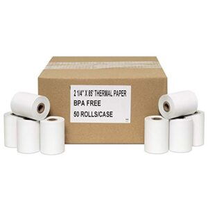 thermal receipt pos paper rolls (2-1/4" x 85' thermal)