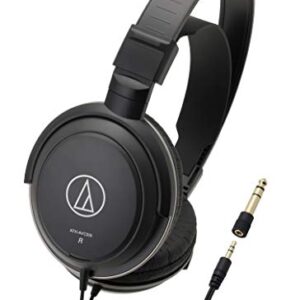 Audio-Technica ATH-AVC200 SonicPro Over-Ear Closed-Back Dynamic Headphones Black, 1/8"