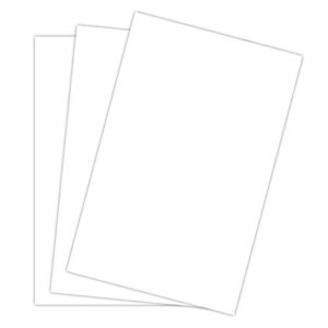 white card stock paper | 11 x 17 inches | tabloid or ledger | 100 sheets per pack | 100lb cover smooth (270gsm)