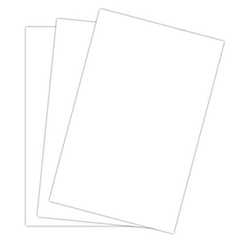 White Card Stock Paper | 11 x 17 Inches | Tabloid or Ledger | 100 Sheets Per Pack | 100lb Cover Smooth (270gsm)