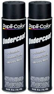 dupli-color uc101 paintable rubberized undercoat (16 oz) - 2 pack