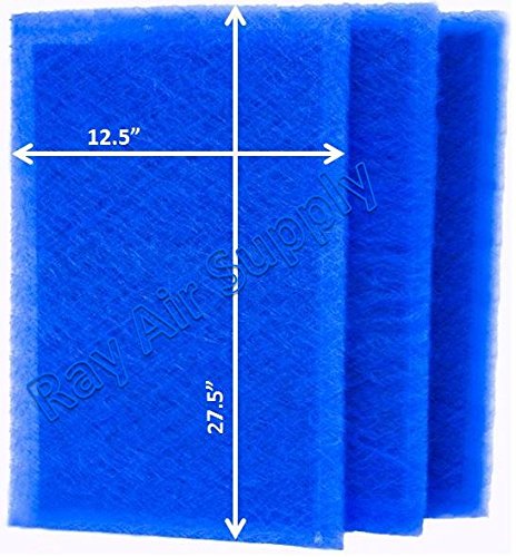 RAYAIR SUPPLY 14x30 Air Ranger Replacement Filter Pads 14X30 (3 Pack)