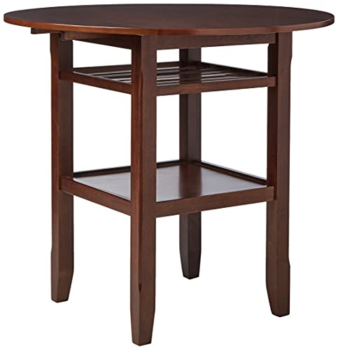 ACME Furniture Tartys Counter Height Table, Cherry