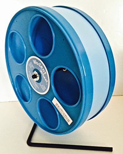 11" WODENT Exercise Wheel (Light Blue with Blue Panels)