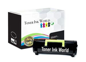 tiw compatible 501u 20,000 page remanufactured toner cartirdge replacement for lexmark ms610 / ms610de / ms610dn / ms610dtn / ms610dte