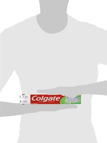 Colgate Sparkling White Baking Soda Anticavity Fluoride Toothpaste, Mint Zing 6 oz