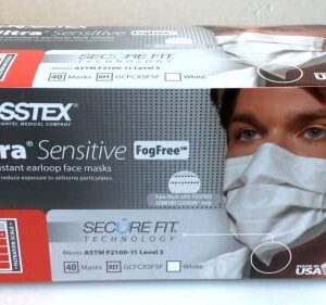 Blue Mask Crosstex International GCFCX Crosstex Fluid Resist Masks Anti-Fog 40/Bx