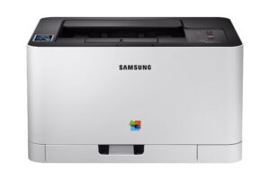 hp samsung xpress c430w wireless color laser printer with simple nfc + wifi connectivity and built-in ethernet (ss230g)