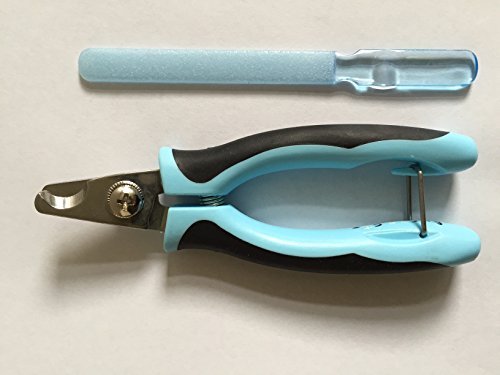 PREMIUM Pet Nail Clippers For Cats and Dogs by Furpect Best Dog Toenail Trimmer - Free Nail File For Professional Trimming and Filing for Your Dog or Cat Clear Instructions and FREE eBook